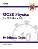 GCSE AQA Biology Physics Chemistry Revision-Workbooks-10-Minute Tests Higher CGP