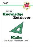 GCSE Maths AQA Knowledge Organiser and Retriever with Answer - Foundation CGP