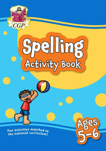 KS1 Year 1 English Spelling Activity Home Learning Book Ages 5-6 CGP