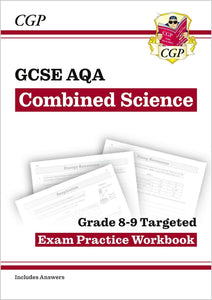 GCSE Combined Science AQA Grade 8-9 Targeted Exam Practice Workbook with Answer