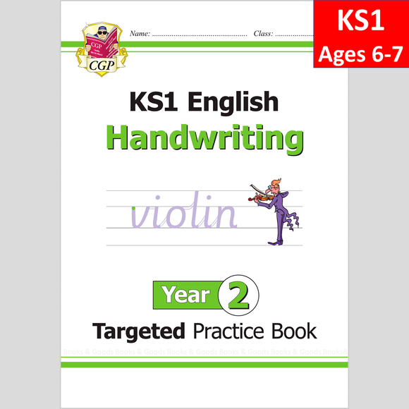 KS1 Year 2 English Targeted Practice Book Handwriting Ages 6-7 CGP