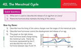 GCSE  Edexcel Combined Science Boilogy Revision Question Cards KS4 CGP