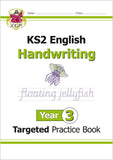 KS2 Year 3 Maths English Handwriting Targeted Question Books with Answer CGP