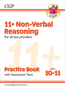 NEW 11+ Year 6 Non Verbal Practice Book & Assessment For All Test Providers CGP