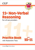 NEW 11+ Year 6 Non Verbal Practice Book & Assessment For All Test Providers CGP