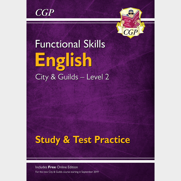 Functional Skills English City and Guilds Level 2 Study and Test Practice CGP