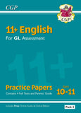 11+ Plus GL Year 6 Maths English Verbal Non-Verbal Practice Papers PACK 2 CGP