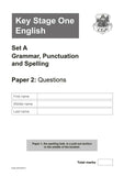 KS1 SATS Practice Papers Maths and English with Answer Pack 1 Ages 5-7 CGP