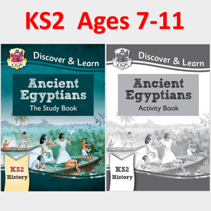 KS2 History Ancient Egyptians Study and Activity Books Ages 7-11 CGP