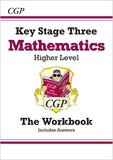 KS3 Years 7-9 Maths Science & English Study Guides HIGHER LEVEL with Answer CGP