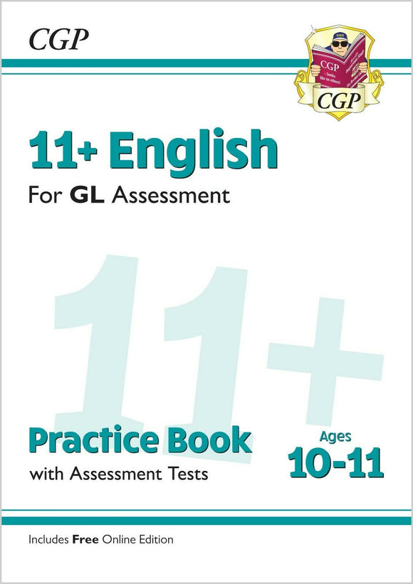 11+ Plus GL Year 6 English Practice Book and Assessment Tests with Answer CGP