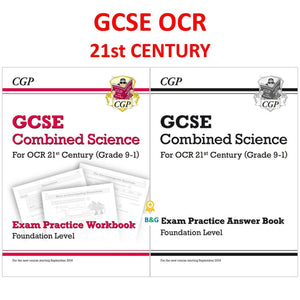 GCSE Combined Science OCR 21st Century Exam Practice Workbook Foundation Answer