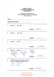 Forest School 11+ Maths Sample Paper 2020 Model Answers