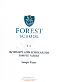 Forest School 11+ Maths Sample Paper 2020 Model Answers